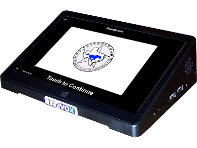  (Friendswood ISD Boardroom). Control interface