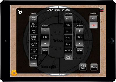  (Solomon Temple). Control interface